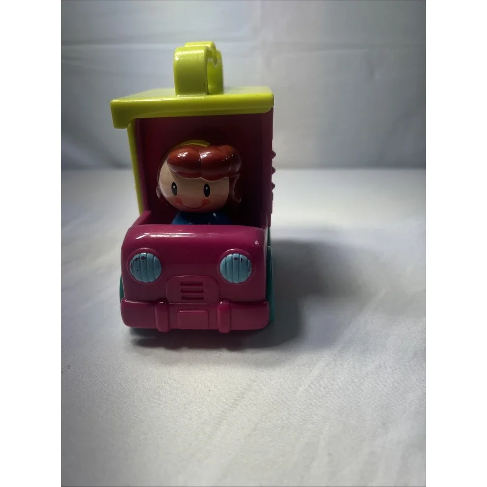 Playskool Food Van Truck Lid opens to reveal a Spinning Wheel 2015 Hasbro C-048B